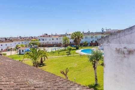Casa Grande Piscina Y Garaje Villa Aljaraque Kültér fotó
